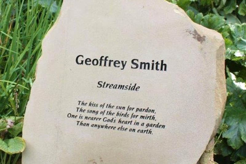 Geoffrey Smith memorial stone