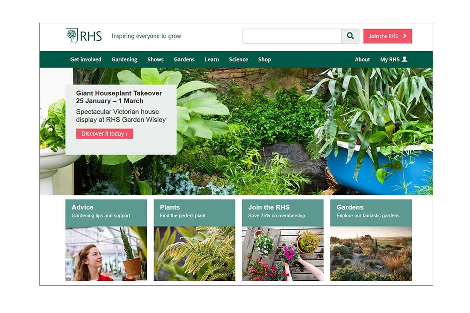 The RHS is also committed to ensuring that our website is accessible to all users including those with disabilities.