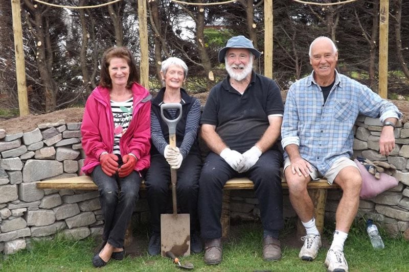 One of 25 community gardening groups across Scotland