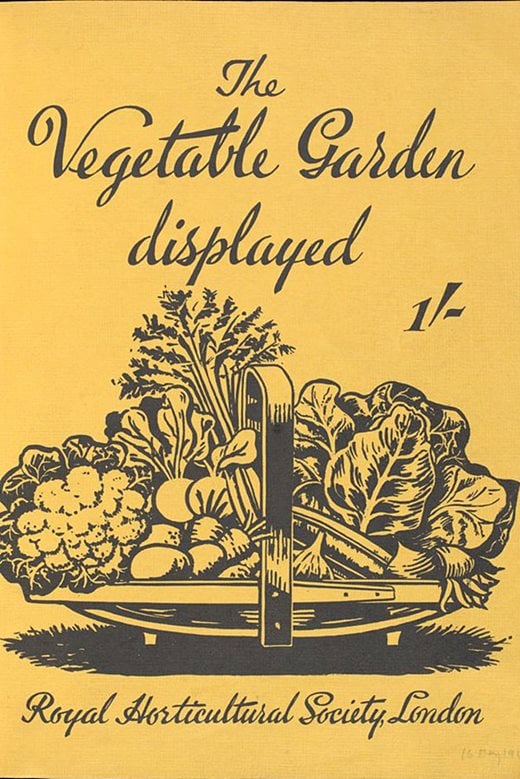 The Vegetable Garden displayed - front cover