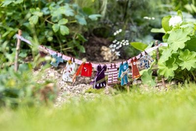 Details to suit a child-friendly garden on The Borrowed Garden