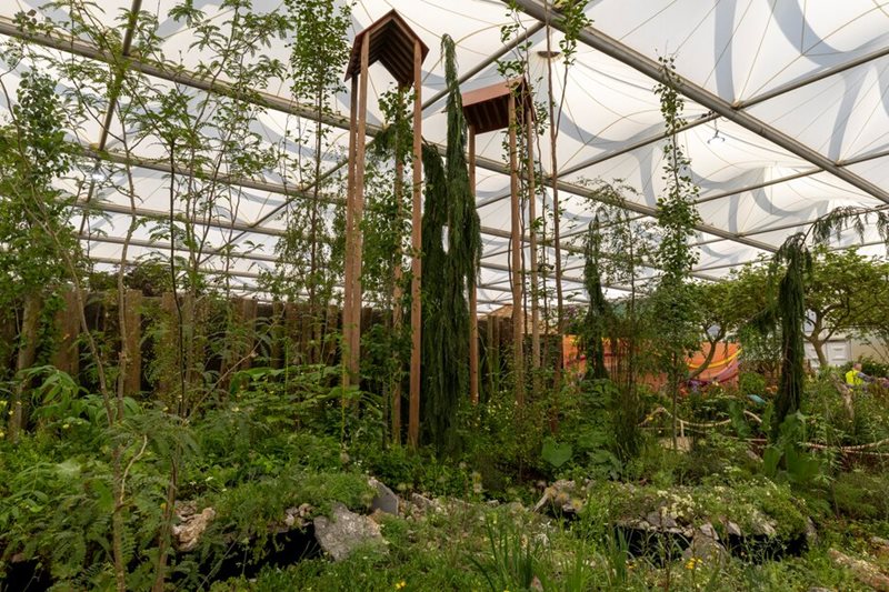 The Size of Wales Garden