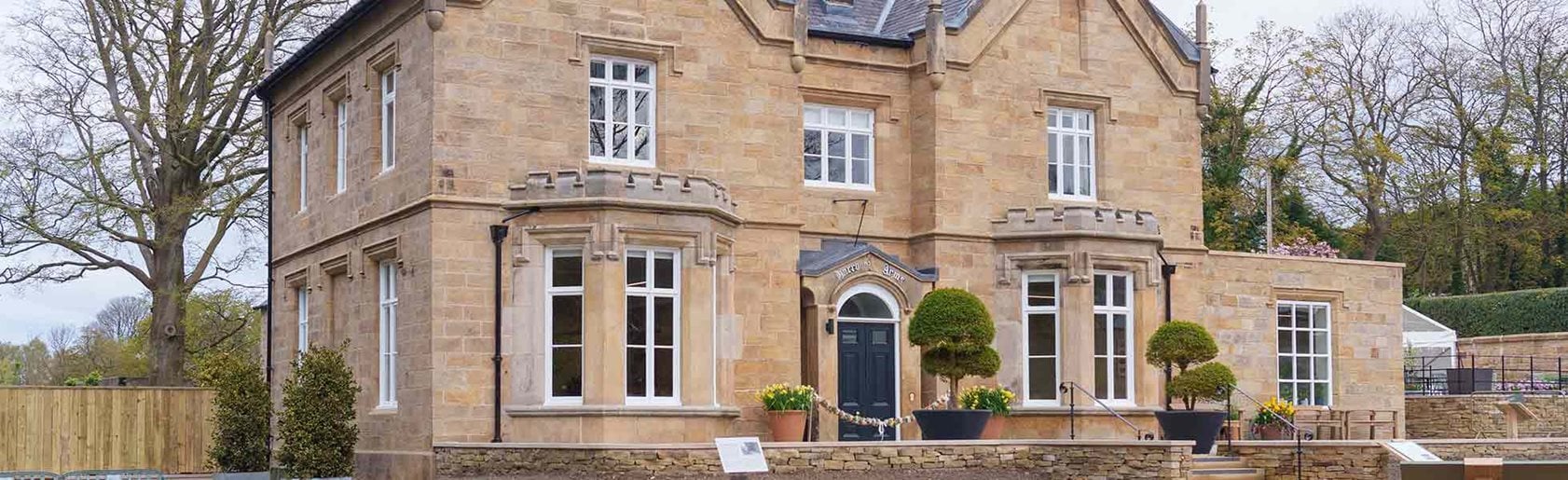 photograph of the garden