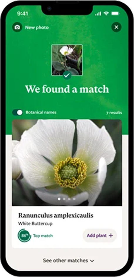 RHS Grow app