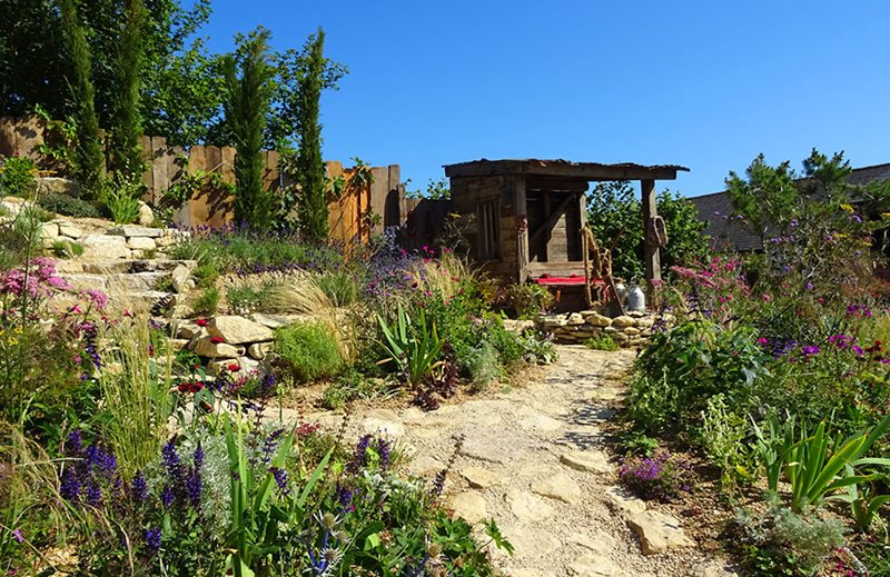Garden at The Donkey Sanctuary