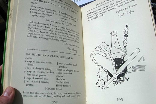 Bing Crosby's salad recipe