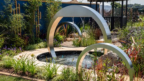 Dealing with excess water is a challenge so designing a rain garden to capture and store water is vital in helping manage climate changing