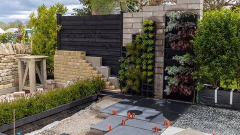 Have you ever wondered what goes into making the gardens at RHS shows - and in real life too? Demonstrating the processes behind bringing a design to life, this garden offers fascinating insights.