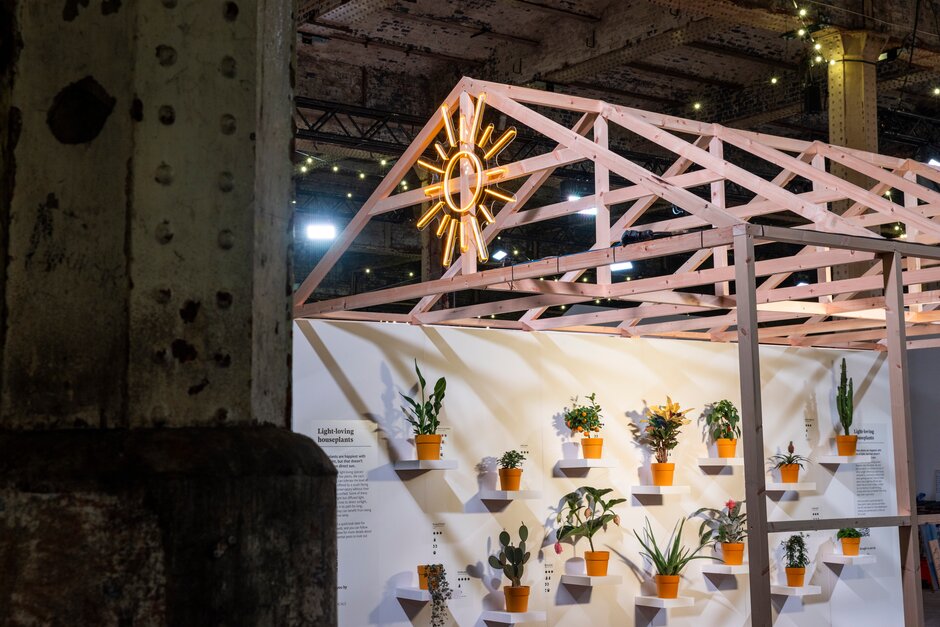 Happy Houseplants with Grow Tropicals designed by Jacob James / RHS