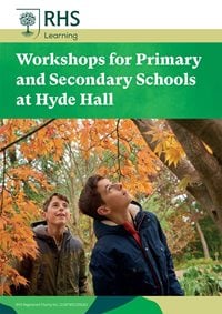 Hyde Hall school workshops brochure
