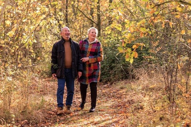 image of people enjoying an RHS garden