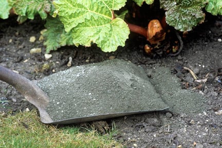 Wood ash can be a useful source of potassium and trace elements