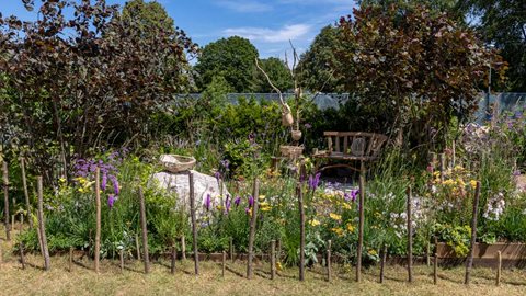 The Split Hazel Basketry Garden
