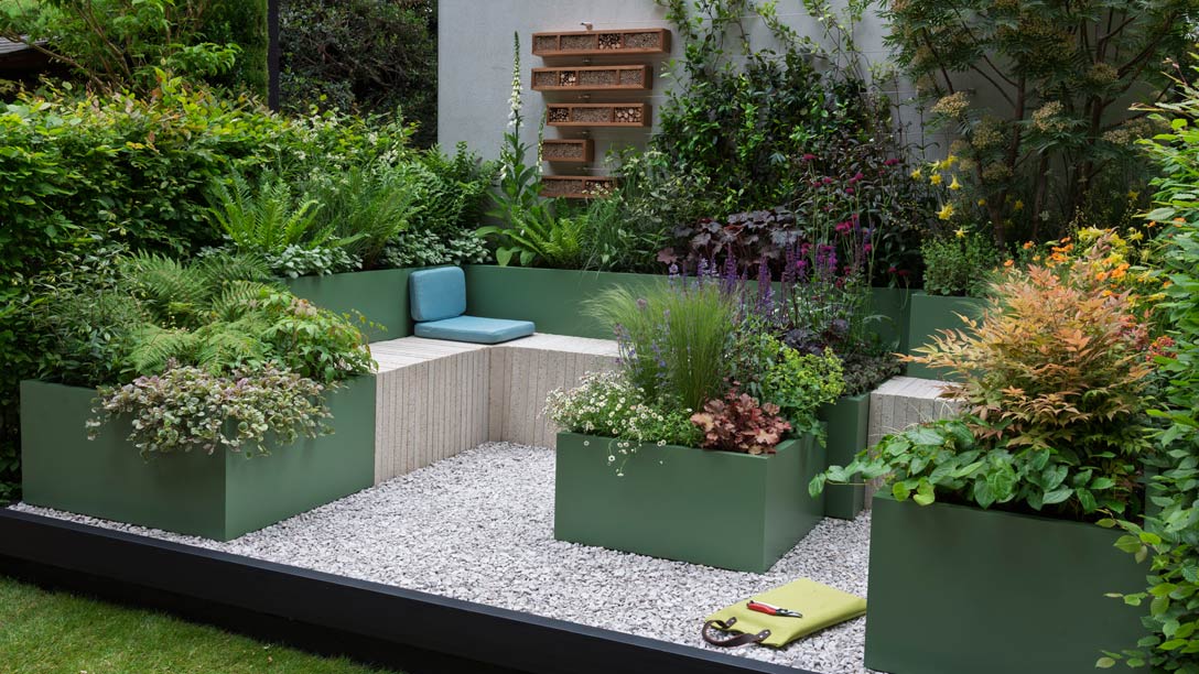 MS Amlin Peace of Mind Garden designed by Hamzah-Adam Desai at RHS