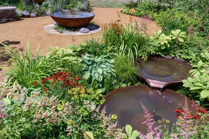 Water features in the RHS Planet-Friendly Garden