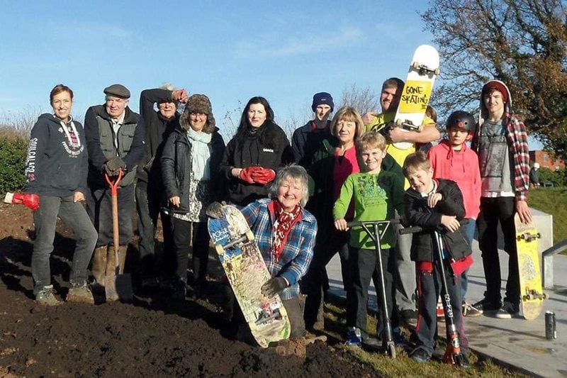 Skaters and gardeners join forces