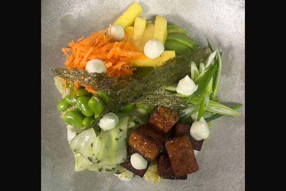 Vegan poke bowl Vegan poke bowl