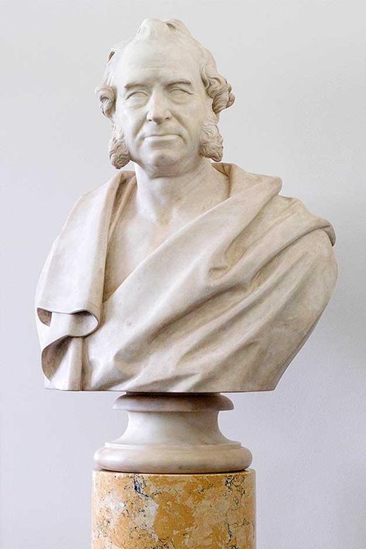 Sir Joseph Paxton marble bust