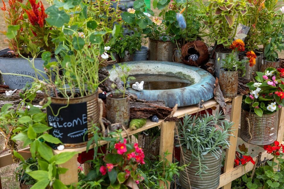 upcycled container