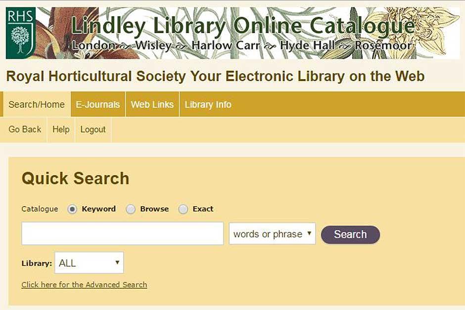 Explore our RHS Libraries in London and RHS Gardens / RHS Gardening