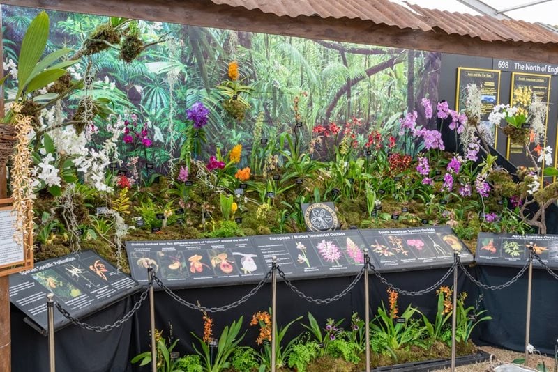 A display in the Plant Village