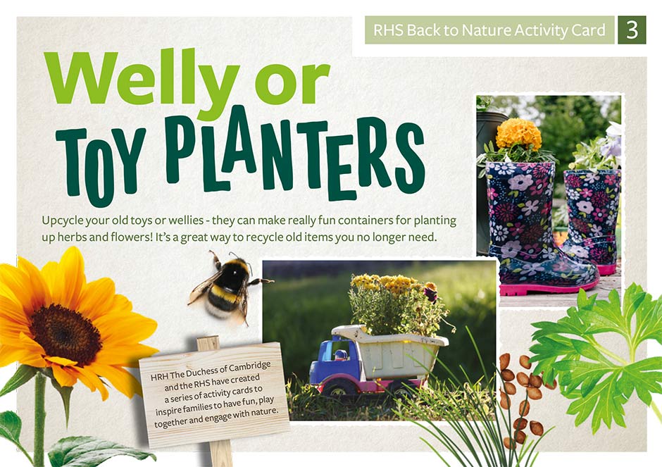 Welly or Toy Planters