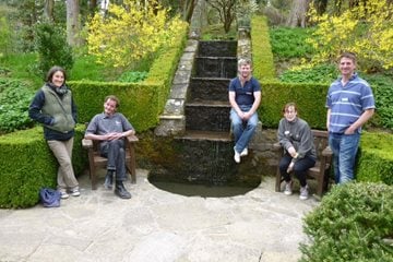 Harlow Carr's Woodland team at Parcevall Hall
