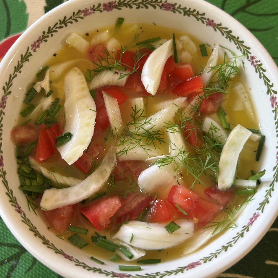 Fennel salad