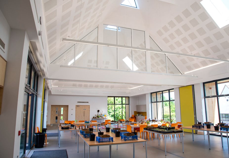 The Clore Learning Centre is our purpose-built education building, which opened in 2018. This designated studio space can cater for up to 90 students at any time and opens up onto the Learning Garden.