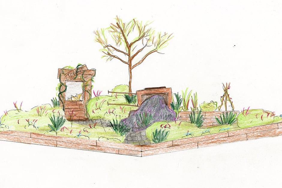 Treacle Town Garden design