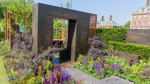 A practical, replicable garden designed for a family with teenage children.