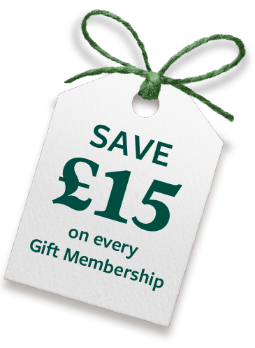 Save £15 on gift memberships
