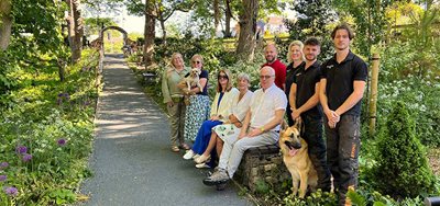 Rowlands Dell local councillors and volunteers