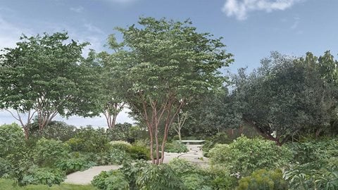 The Tate Britain Garden