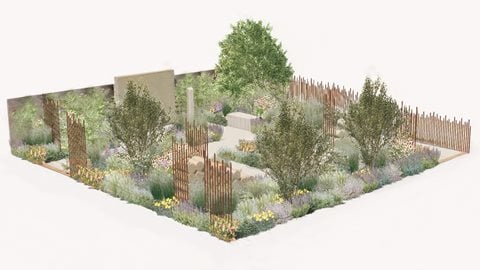 The RHS Crafted from Nature Garden