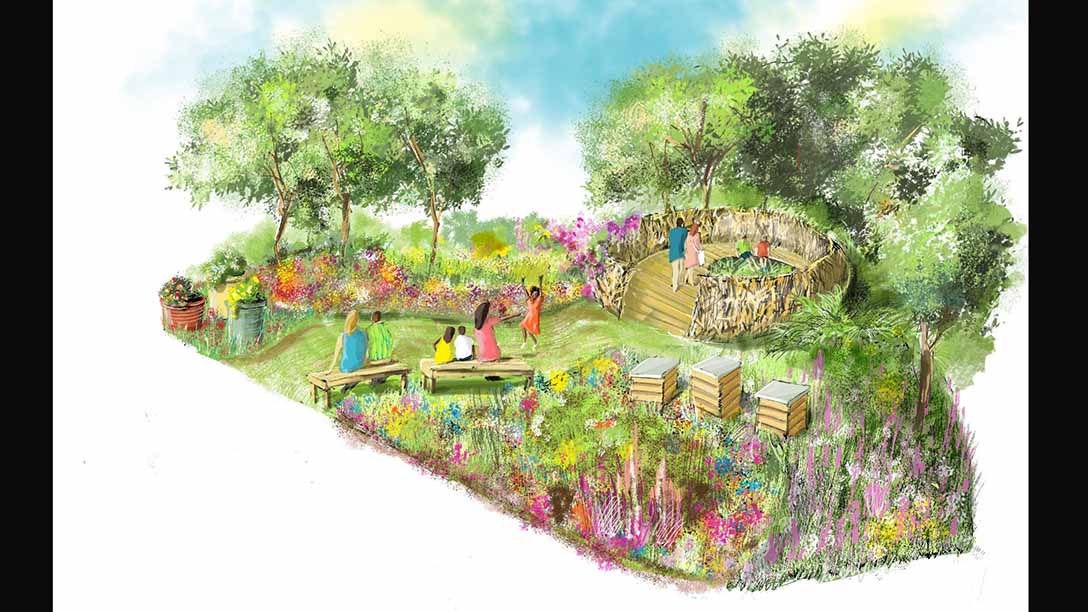 RHS Britain in Bloom 60th Anniversary: The Friendship Garden