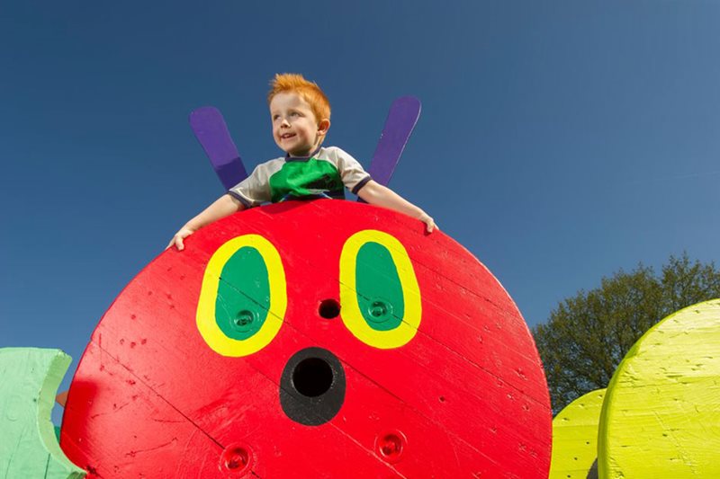 The Very Hungry Caterpillar family trail