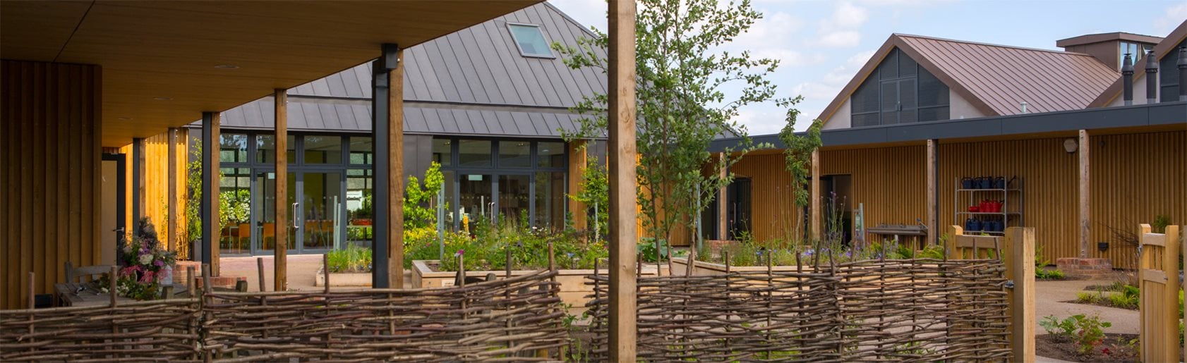 photograph of the garden