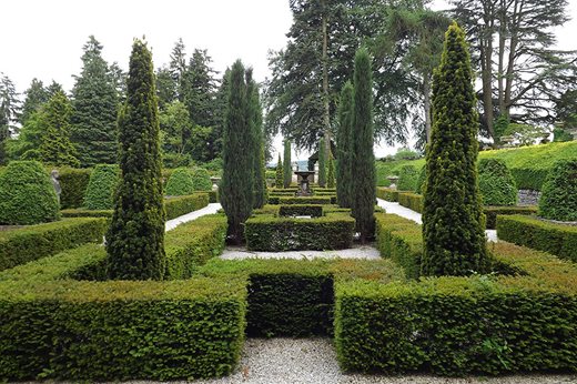 The Italian Garden, Thornbridge Hall