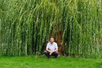 John Parker under Stonehouse’s iconic weeping willow