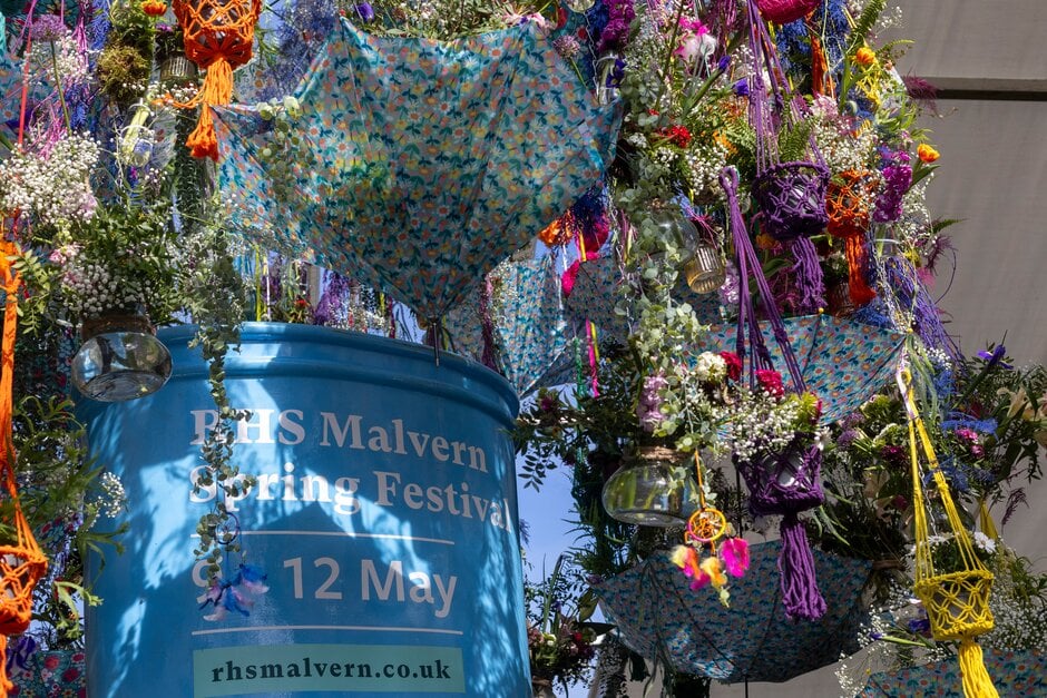 Floral Display by Jonathan Mosely at RHS Malvern Spring Festival 2024