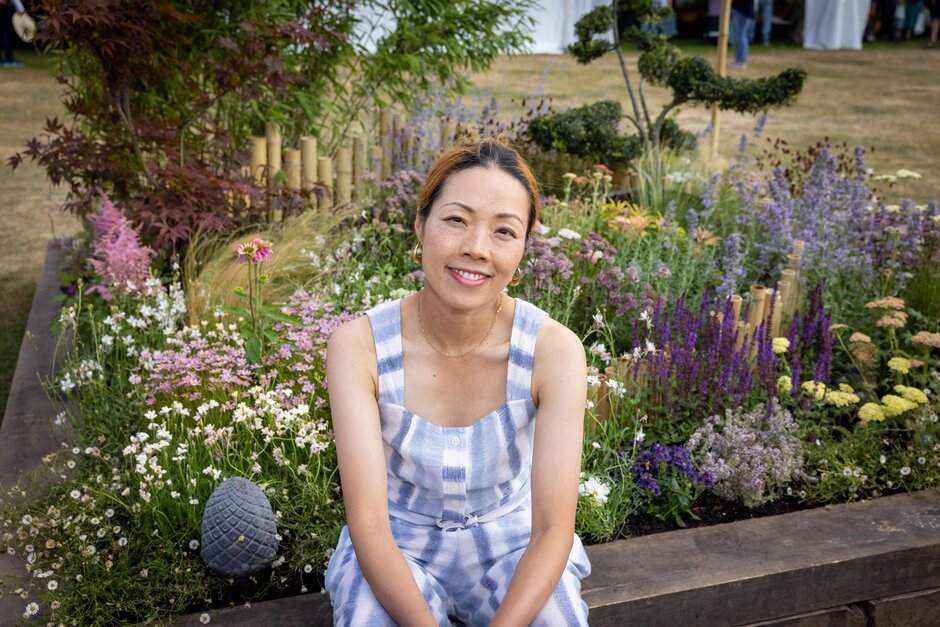 Queenie Chan and her Greener Border at RHS Tatton Park 2022