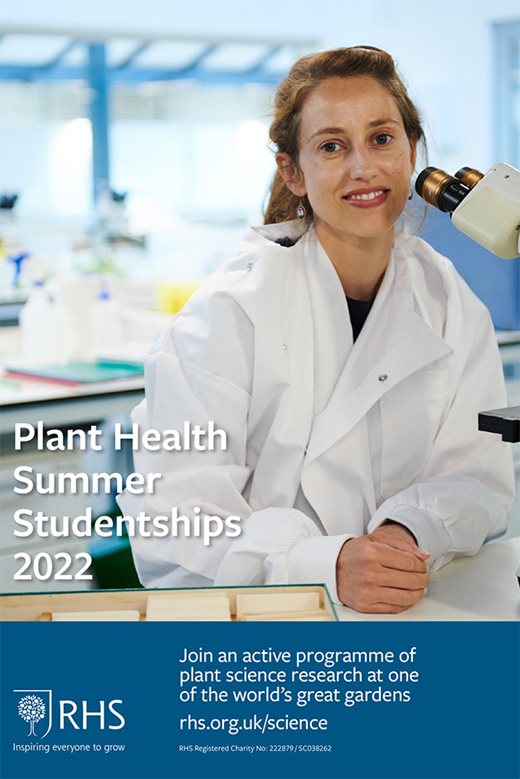 RHS Plant Health summer studentships