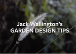 Jack Wallington's garden design tips