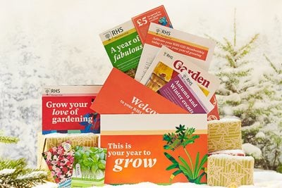 Everything included in an RHS Gift Membership pack