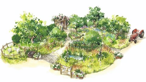 The Archers 75th Anniversary Garden