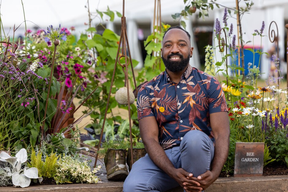 Jason Williams and his Greener Border at RHS Tatton Park 2022