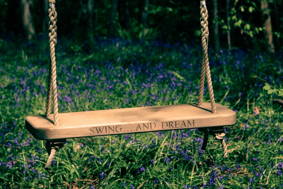 Sitting Spiritually swing seat