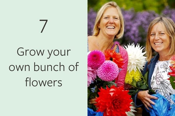 7. Grow your own bunch of flowers
