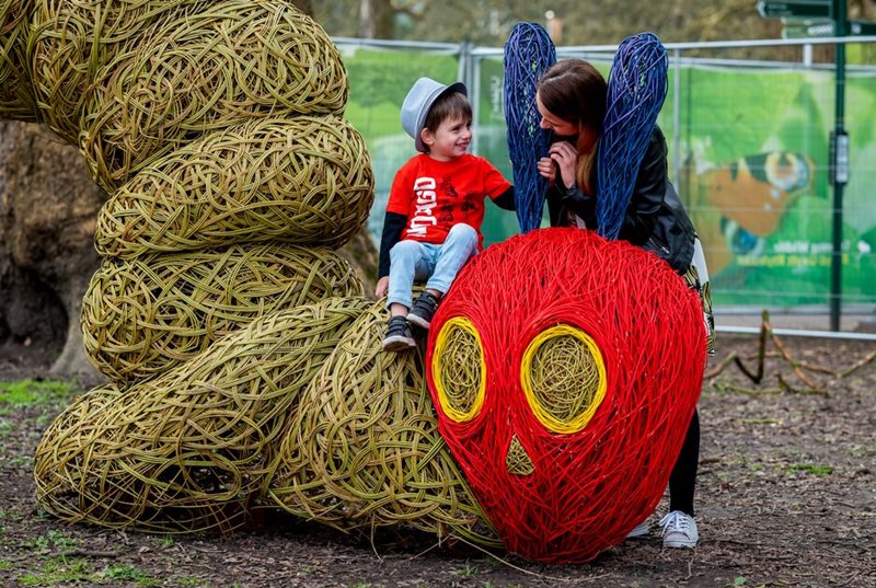 Enjoy the Very Hungry Caterpillar family trail